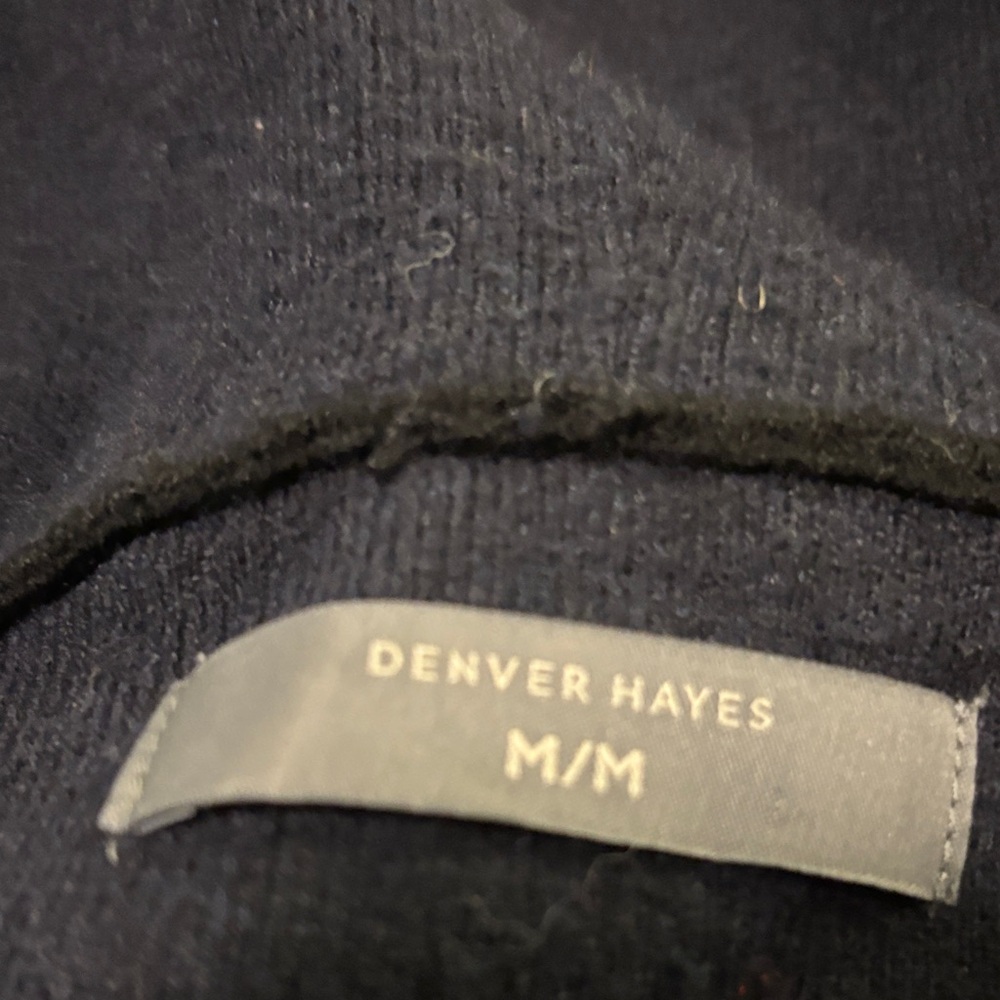 Denver Hayes Midnight Black Hooded Cape - Picture 3 of 4